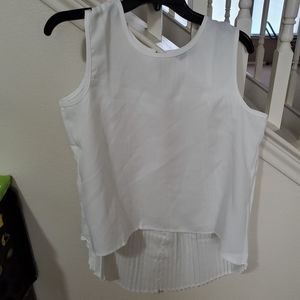 Shein sleeveless high low top